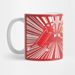 Ketchup and Mustard Fused Mug