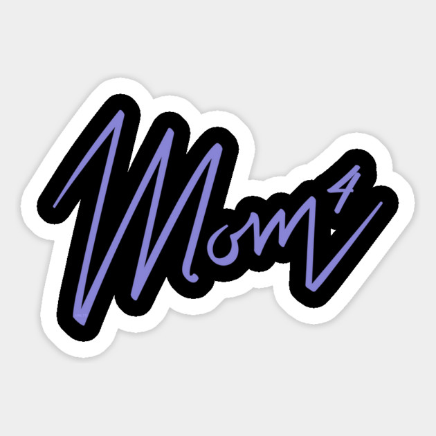 Mom of 4 Magnet by creative