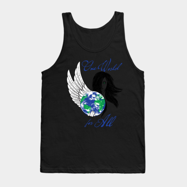 One World Tank Top by creative