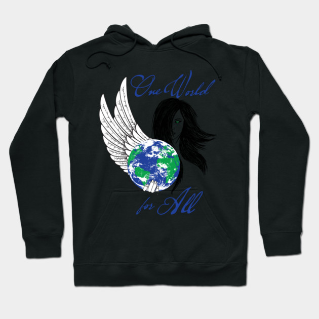 One World Hoodie by creative