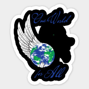 One World Sticker