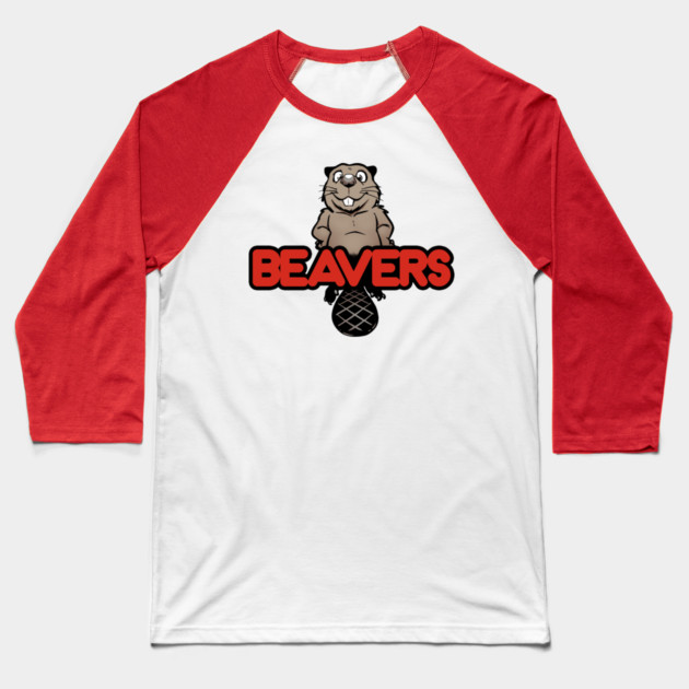 Beavers Baseball T-Shirt by John Wigger