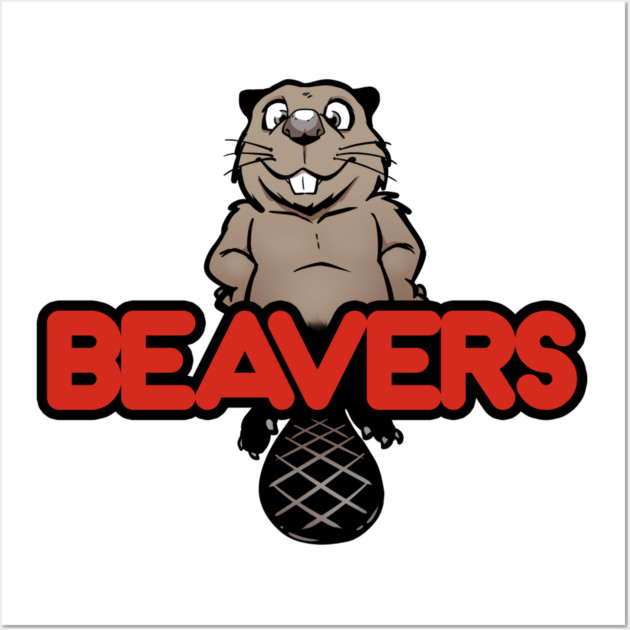 Beavers Wall Art by John Wigger