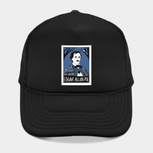 Edgar Allan Poe Folk Art Hat