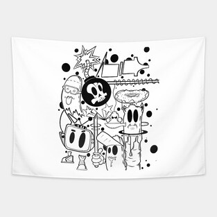 Retro shirt Tapestry