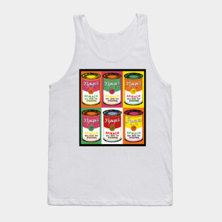 Popeyes can Pop Art Tank Top