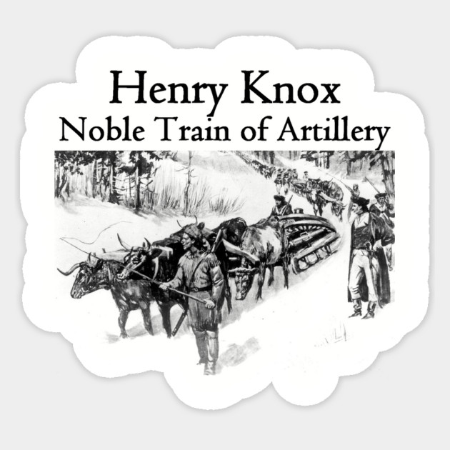 Noble Train Sticker by American Revolution Podcast