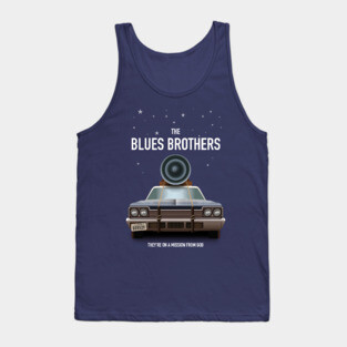 The Blues Brothers - Alternative Movie Poster Tank Top