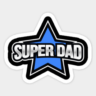 Super Dad Sticker