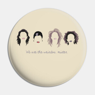 Witch Minimalism Pin