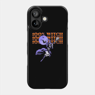 100% Witch Phone Case
