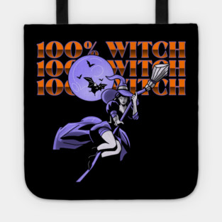 100% Witch Tote