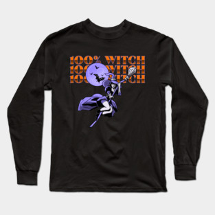 100% Witch Long Sleeve T-Shirt