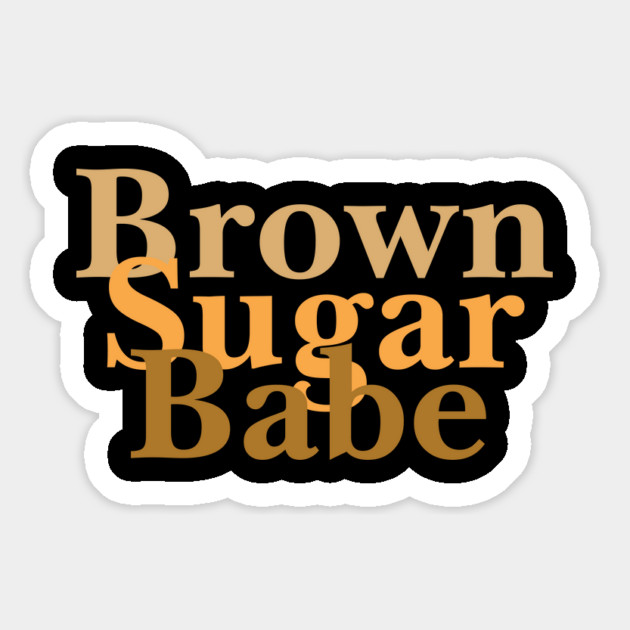 Brown Sugar Babe, Black Woman, Black Girl Magic Magnet by UrbanLifeApparel