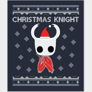Christmas Hollow Knight Knit Posters and Art