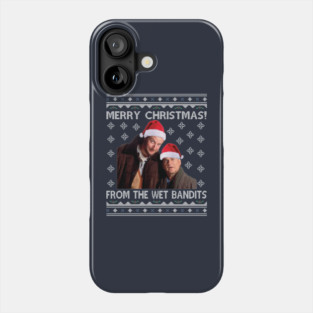 Merry Christmas From The Wet Bandits Home Alone Phone Case
