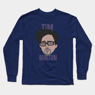 Tim Burton Head Long Sleeve T-Shirt