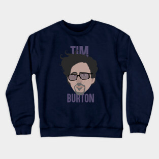 Tim Burton Head Crewneck Sweatshirt