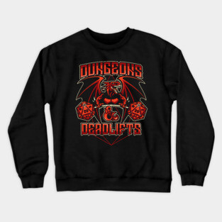 Dungeons and Deadlifts Crewneck Sweatshirt
