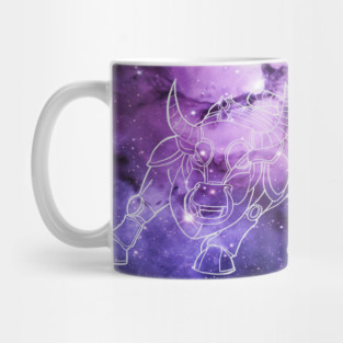 Taurus Zodiac Armour Sign Mug