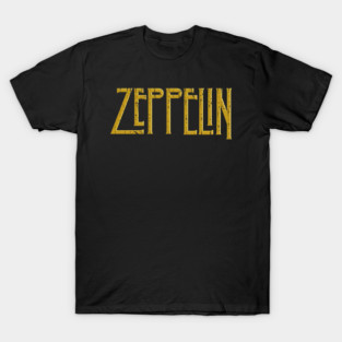 Vintage Yellow Zeppelin T-Shirt