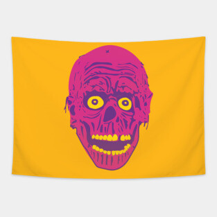 Horror Pop Zombie Tapestry