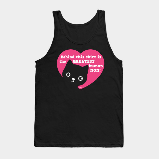 Cat Heart Humor T-Shirt Tee Shirt for mothers Gift Tank Top by creative