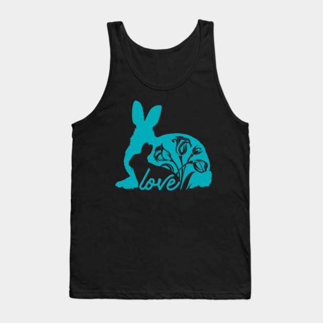 Bunny Mom Tank Top by creative
