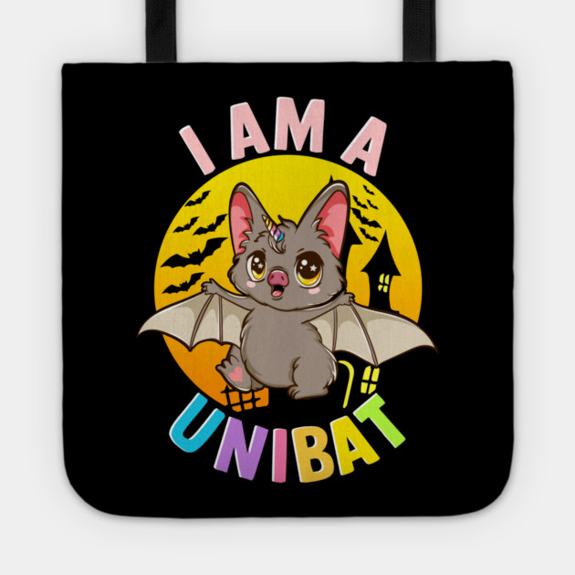 I am a Unibat Halloween Funny Unicorn Bat Gift Tote by creative