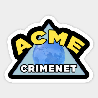 Acme Crimenet Sticker