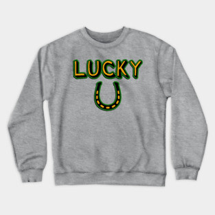 Lucky Horseshoe Crewneck Sweatshirt