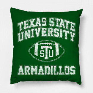 Texas State Armadillos - Necessary Roughness Pillow