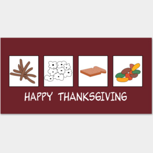 Thanksgiving Dinner Posters and Art