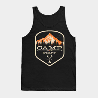 Camp Counselor design - Camp Staff print product Tank Top