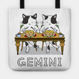 Gemini/The Twins zodiac sign Tote