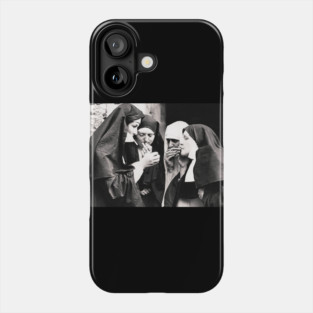 Smoking Nuns Phone Case