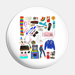 80’s Flashback Pin
