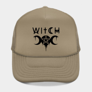 WICCA, WITCHY, WITCHCRAFT,  THE TRIPLE MOON Hat