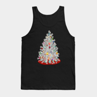 Classic Christmas: Aluminum Tree Tank Top