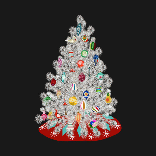 Classic Christmas: Aluminum Tree by jenblove