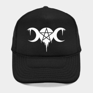 WICCA, WITCHCRAFT, TRIPLE MOON Hat