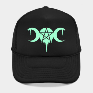 WICCA, WITCHCRAFT, TRIPLE MOON Hat