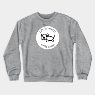 Dog Crewneck Sweatshirt