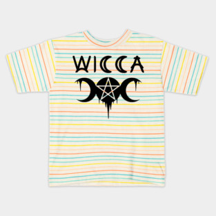 WICCA, WITCHCRAFT, TRIPLE GODDESS Kids T-Shirt