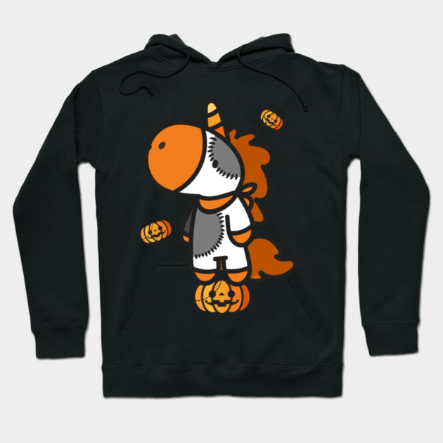 Halloween Unicorn with Pumpkins T Shirts Gifts Hoodie by creative