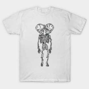 Twin Skeletons T-Shirt