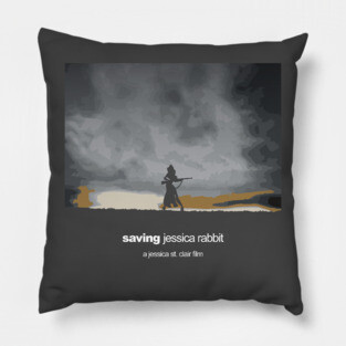 Saving Jessica Rabbit! Pillow