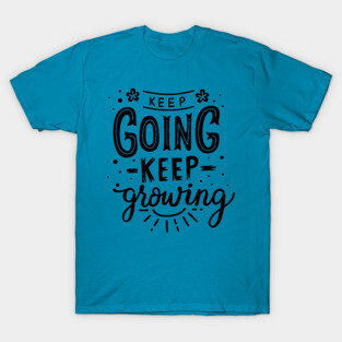 Keep Going black T-Shirt