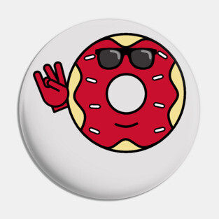 The Whose House Donut Pin