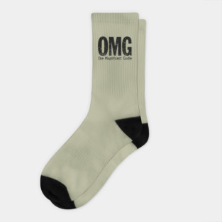 OMG: One Magnificent Goalie – funny ice hockey goalie Socks